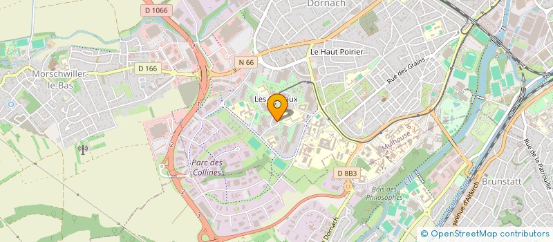 localisation de l'entreprise MADAME AMANI ABDO  MULHOUSE