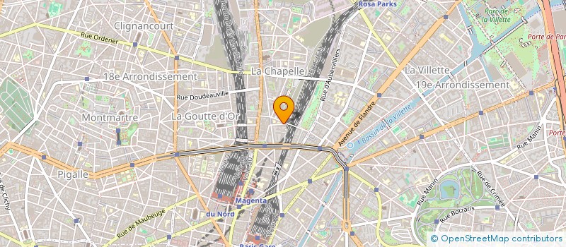 localisation de l'entreprise MADAME AMANI AMANI MADDOURA  PARIS