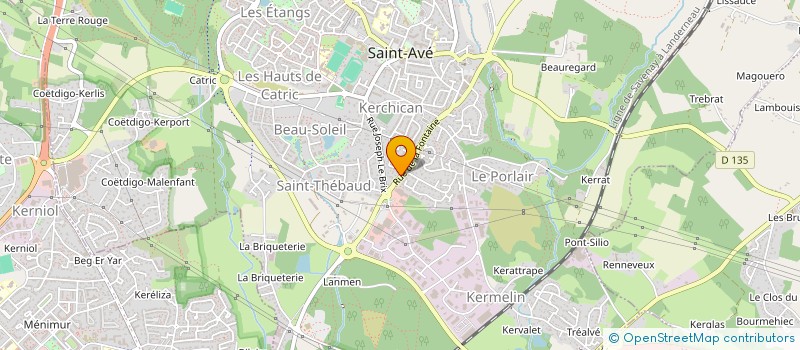 localisation de l'entreprise MADAME AMANI BOURGUIBA AKKARI à SAINT-AVE