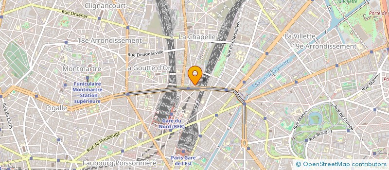 localisation de l'entreprise MADAME AMANI MAJOUB GOURTI  PARIS