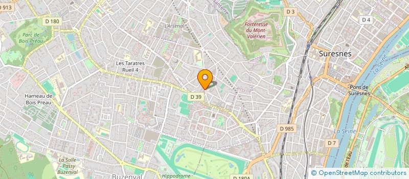 localisation de l'entreprise MADAME AMANI TRAD à RUEIL-MALMAISON