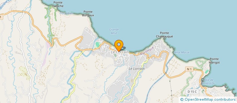 localisation de l'entreprise MADAME AMANTE VERTUEUX à LE LORRAIN