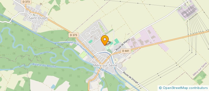 localisation de l'entreprise MADAME AMARANDE MERCIER  ORVILLIERS-SAINT-JULIEN