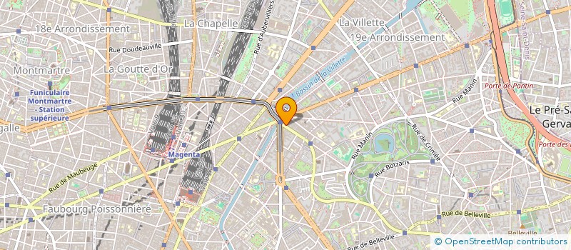 localisation de l'entreprise MADAME AMARIA OURABAH  PARIS