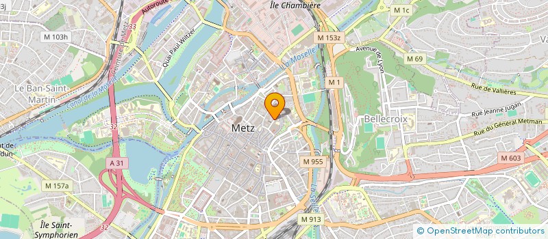 localisation de l'entreprise MADAME AMARYLLIS MICHELIN  METZ