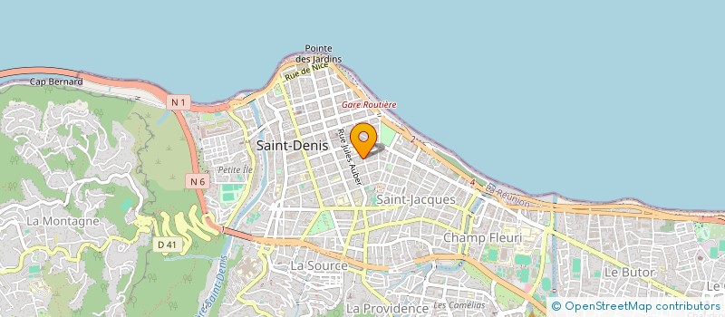 localisation de l'entreprise MADAME AMATOULLAH GANGAT à SAINT-DENIS