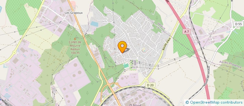 localisation de l'entreprise MADAME AMAURY FORCHERON  ROGNAC