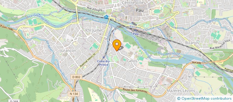 localisation de l'entreprise MADAME AMAYA DUCOS  GELOS