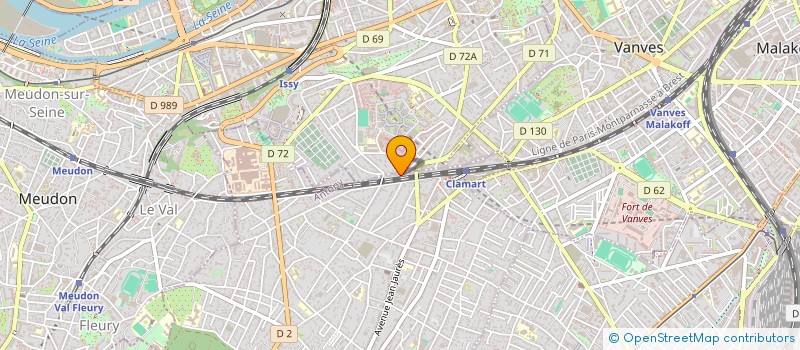 localisation de l'entreprise MADAME AMAYA DUFOUR à CLAMART