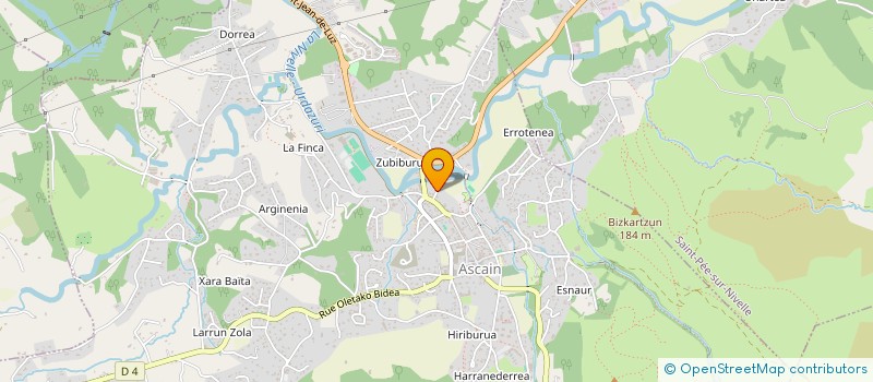 localisation de l'entreprise MADAME AMAYA IDIART  ASCAIN