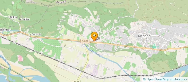 localisation de l'entreprise MADAME AMAYA LACHAIZE-MULLER  MERINDOL