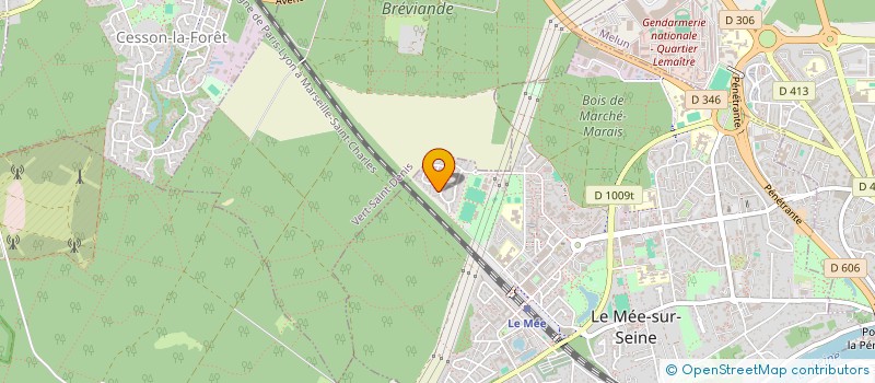 localisation de l'entreprise MADAME AMBAR MOHAMMAD  LE MEE SUR SEINE