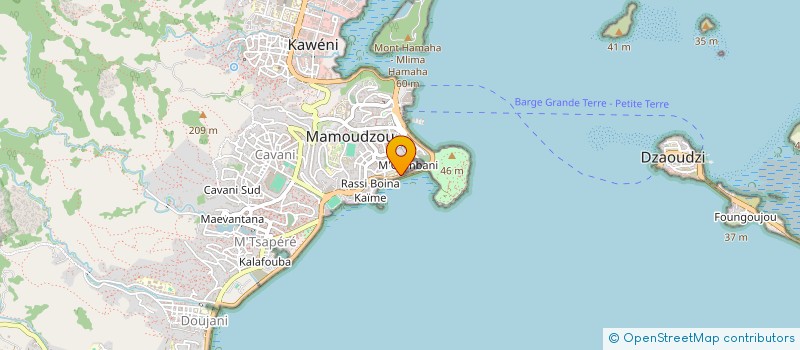 localisation de l'entreprise MADAME AMBARI MOUHOUSSOUNE à MAMOUDZOU