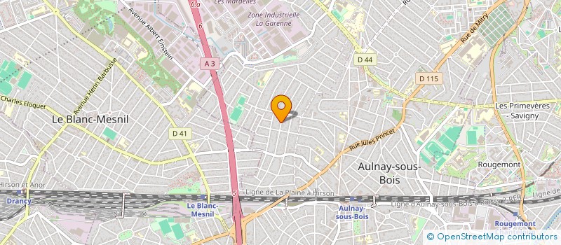 localisation de l'entreprise MADAME AMBER BASHIR à AULNAY-SOUS-BOIS