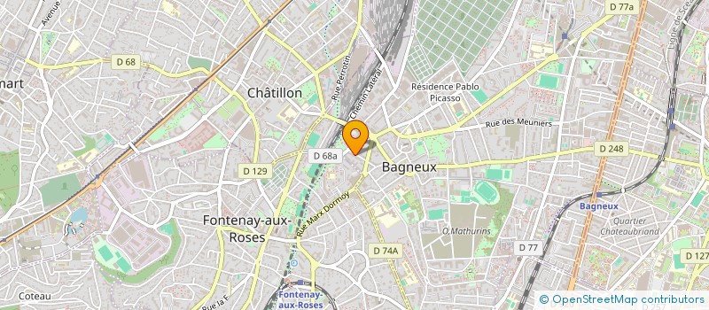 localisation de l'entreprise MADAME AMBER ROSE STREET à BAGNEUX
