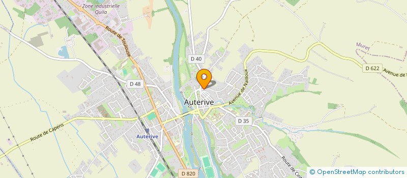 localisation de l'entreprise MADAME AMBILY GUILLERME  AUTERIVE