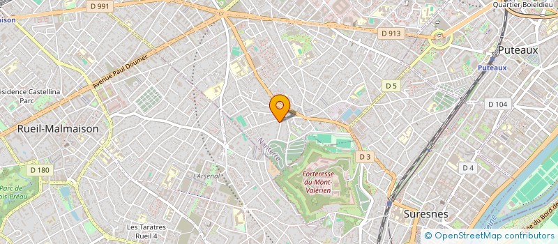 localisation de l'entreprise MADAME AMBRA PELLETIER à NANTERRE