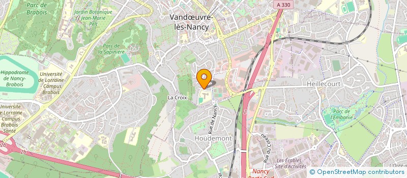 localisation de l'entreprise MADAME AMBRA RICHARD  VANDUVRE-LES-NANCY