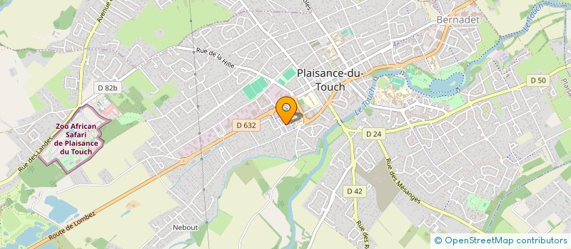 localisation de l'entreprise MADAME AMBRE ALVARO  PLAISANCE-DU-TOUCH