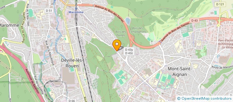 localisation de l'entreprise MADAME AMBRE ARAPAKI à MONT-SAINT-AIGNAN