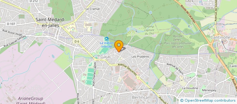 localisation de l'entreprise MADAME AMBRE BASSER DRUNET à ORVAULT