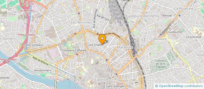 localisation de l'entreprise MADAME AMBRE BAUCHET  TOULOUSE