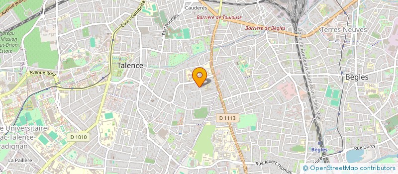 localisation de l'entreprise MADAME AMBRE BERNOS à TALENCE