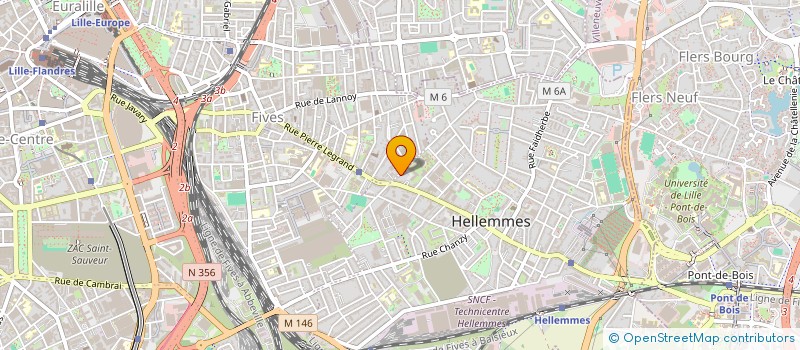 localisation de l'entreprise MADAME AMBRE BERTOUT à LILLE