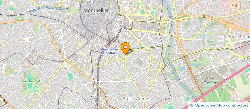 localisation de l'entreprise MADAME AMBRE BOHIN à MONTPELLIER