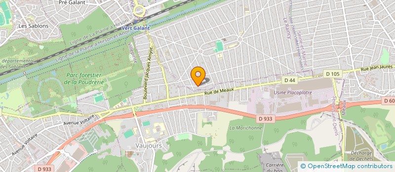 localisation de l'entreprise MADAME AMBRE BONVOISIN à TREMBLAY-EN-FRANCE