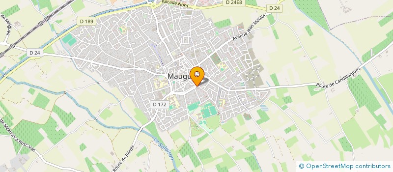 localisation de l'entreprise MADAME AMBRE CASTELLS  MAUGUIO