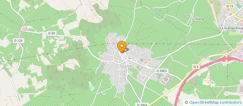 localisation de l'entreprise MADAME AMBRE CHARTON  TOURBES