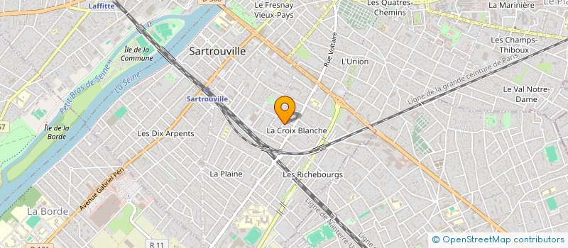 localisation de l'entreprise MADAME AMBRE CORBINEAU  SARTROUVILLE