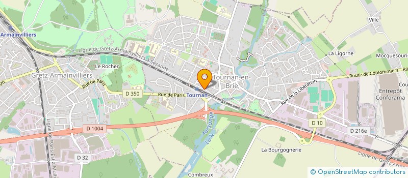 localisation de l'entreprise MADAME AMBRE COSTA  TOURNAN-EN-BRIE