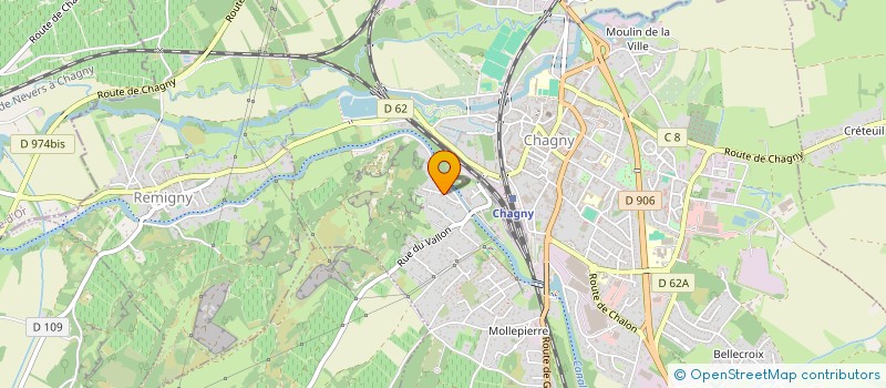 localisation de l'entreprise MADAME AMBRE COSTES  CHAGNY