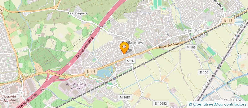 localisation de l'entreprise MADAME AMBRE DAUDET  SAINT-BRES