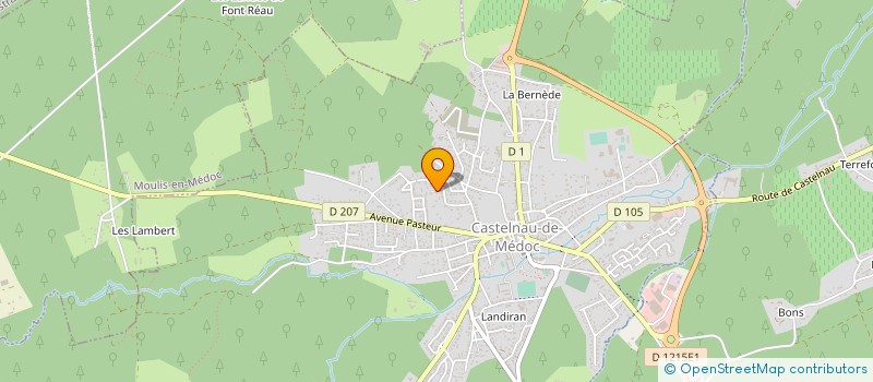 localisation de l'entreprise MADAME AMBRE DE SAN JOSE  CASTELNAU-DE-MEDOC