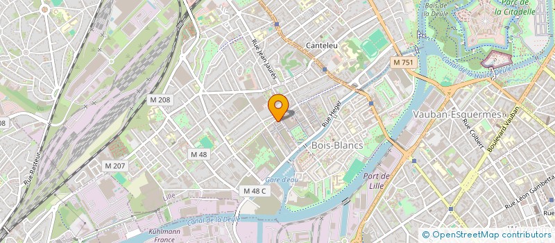 localisation de l'entreprise MADAME AMBRE DELAFONTAINE à LILLE