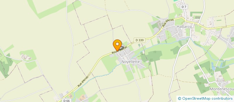 localisation de l'entreprise MADAME AMBRE DELPORTE  NOYELLETTE