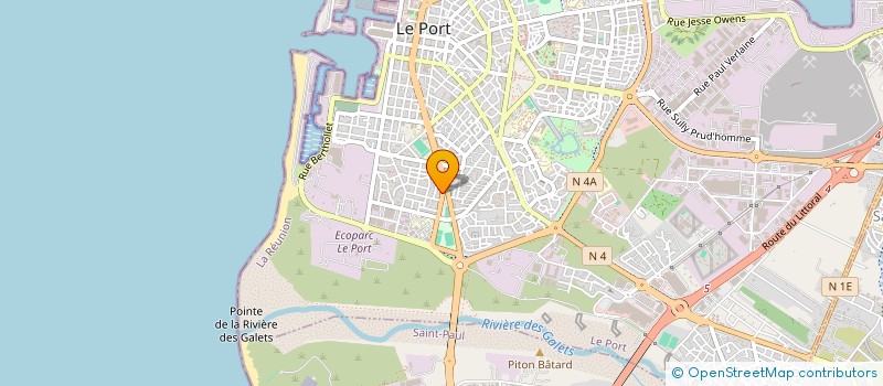 localisation de l'entreprise MADAME AMBRE DELVALLEE à SAINT-PAUL