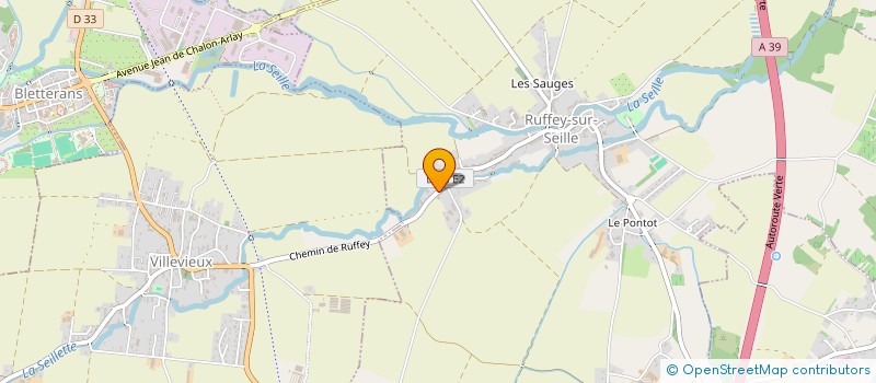 localisation de l'entreprise MADAME AMBRE DEMARCONNAY  RUFFEY-SUR-SEILLE