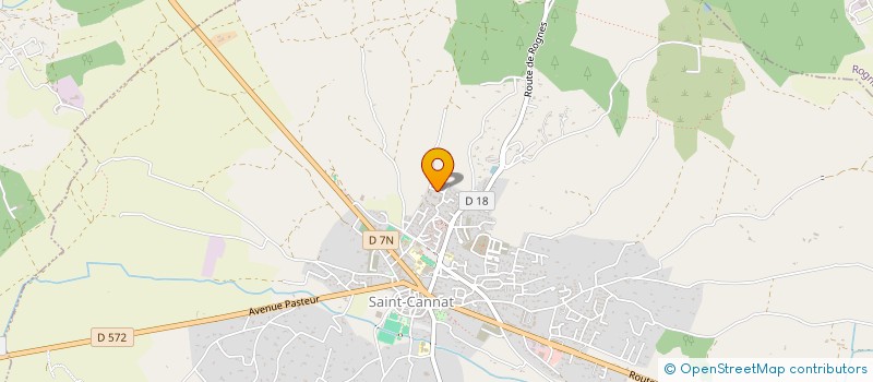 localisation de l'entreprise MADAME AMBRE DEQUEKER  SAINT-CANNAT