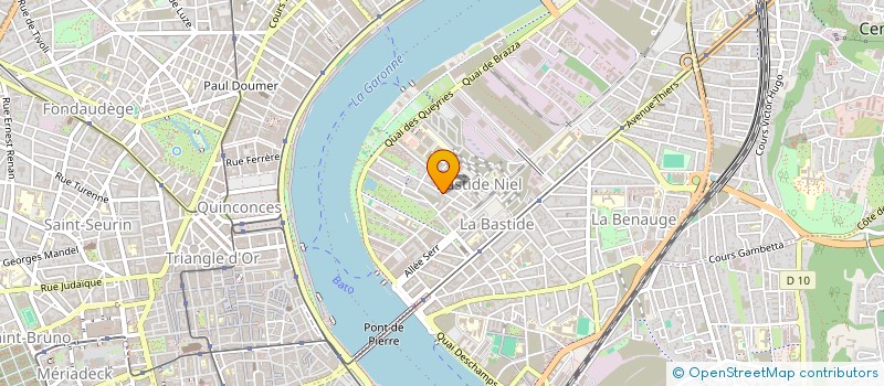 localisation de l'entreprise MADAME AMBRE DERIAU-REINE  BORDEAUX