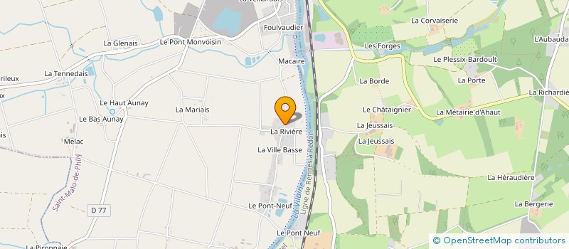 localisation de l'entreprise MADAME AMBRE DISSAUX  SAINT-MALO-DE-PHILY