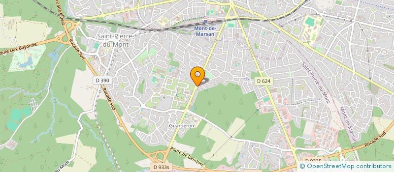 localisation de l'entreprise MADAME AMBRE DUBOS  SAINT-PIERRE-DU-MONT