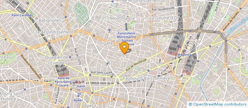 localisation de l'entreprise MADAME AMBRE ESCARFAIL  PARIS