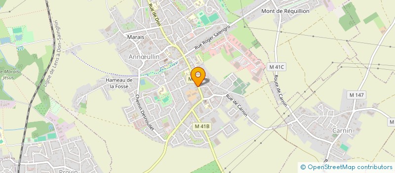 localisation de l'entreprise MADAME AMBRE FACON  ANNULLIN