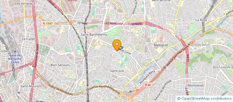 localisation de l'entreprise MADAME AMBRE FLORIT à MARSEILLE