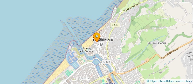 localisation de l'entreprise MADAME AMBRE FOLLIOT  TROUVILLE-SUR-MER