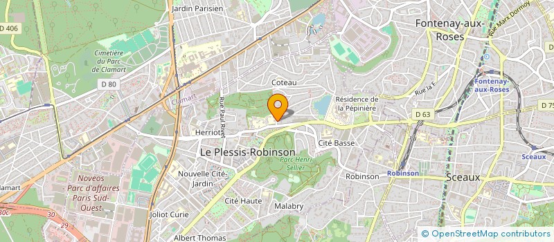 localisation de l'entreprise MADAME AMBRE GARABEDIAN à LE PLESSIS-ROBINSON